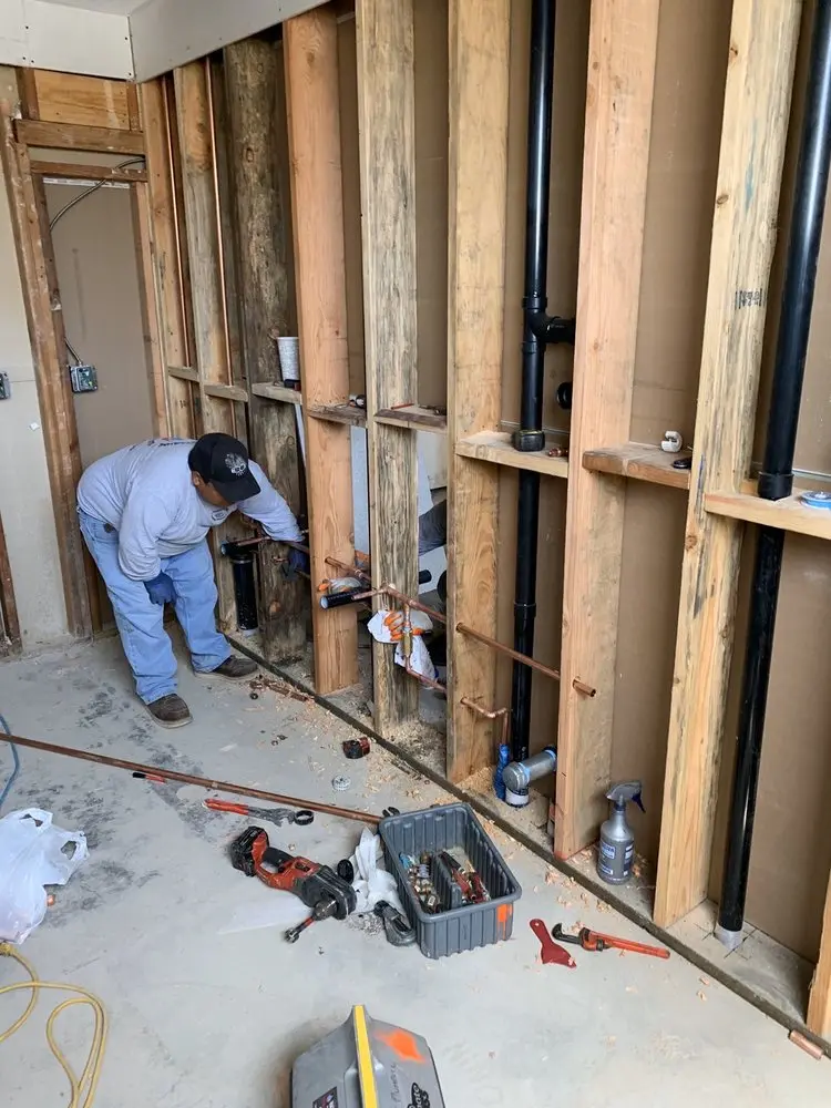 Commercial rough-in plumbing for Gas Line Repair in Meadowcreek Estates